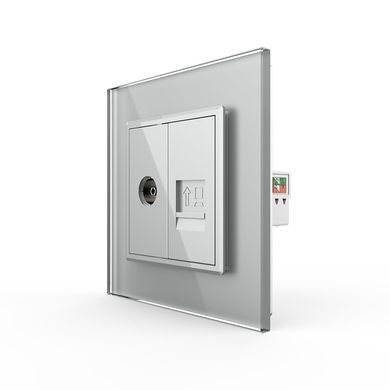 Computer and TV socket Livolo