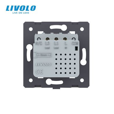 Touch switch 2 gang module Livolo Sense