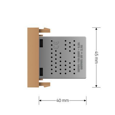 Механизм двойная розетка USB с блоком питания Livolo