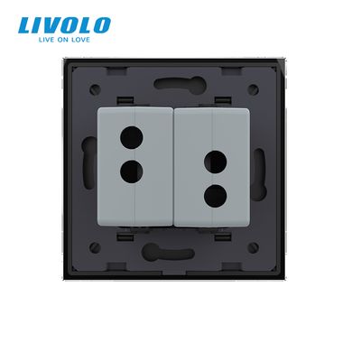 Double USB socket Livolo