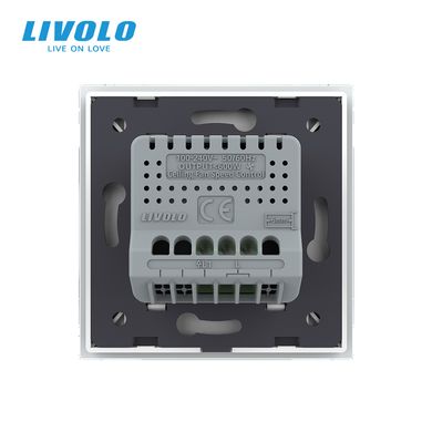 Умный сенсорный регулятор скорости вентилятора Livolo