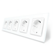Five way smart Zigbee wall power socket Livolo