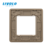 1-Gang Frame LIVOLO tempered glass