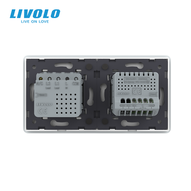Сенсорный выключатель LIVOLO с розеткой