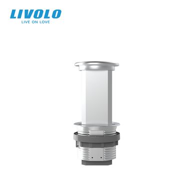 Empty double lifting box with USB and wireless charging Livolo