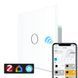 Розумний сенсорний прохідний/перехресний ZigBee вимикач 1 сенсор Livolo