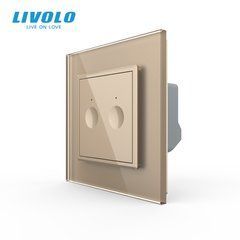 Сенсорный выключатель Sense 2 сенсора Livolo