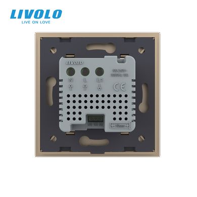 Терморегулятор сенсорный с датчиком температуры воздуха Сухой контакт для котлов Livolo