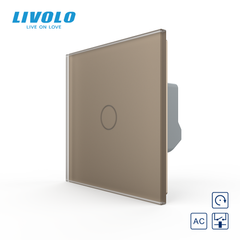 Сенсорна кнопка 1 сенсор Сухий контакт Livolo