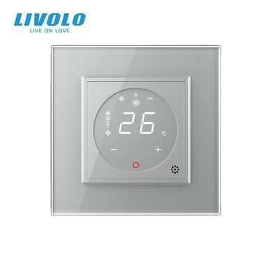 Thermostat for Underfloor Fan Coil Heating Livolo