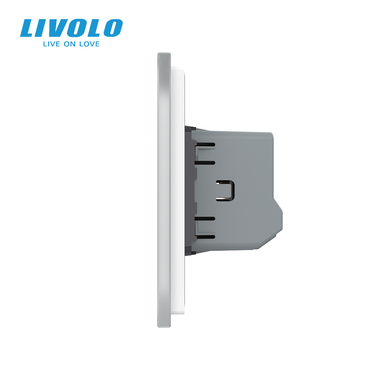 Сенсорный выключатель 1 сенсор Livolo
