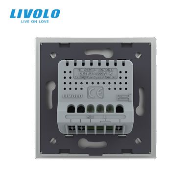 Розумний сенсорний регулятор швидкості вентилятора Livolo