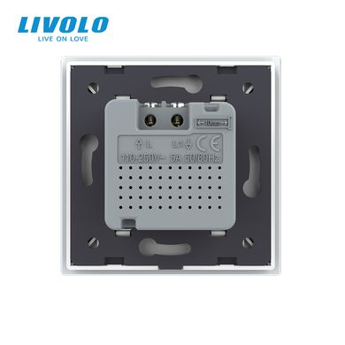Датчик присутствия и движения с Сенсорным выключателем Livolo