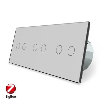 Smart ZigBee touch switch 6 gang Livolo