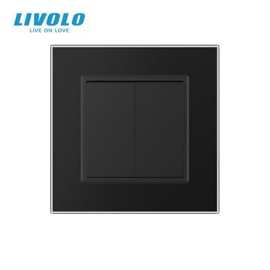 Прохідний вимикач LIVOLO, 2 клавіші