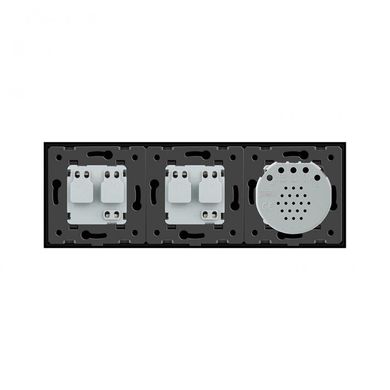 Touch dimmer switch 2 gang 2 sockets Livolo