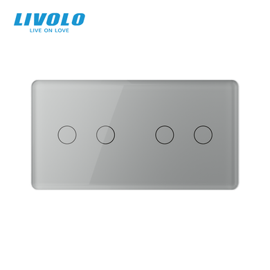 Сенсорний вимикач 4 сенсори Livolo