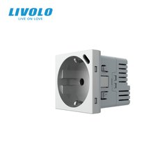 Механізм електрична розетка з портом USB-C Livolo