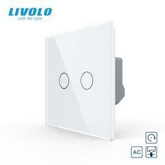 Сенсорная кнопка 2 сенсора Сухой контакт Livolo