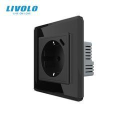 Електрична розетка з USB Type-C Power Delivery 18 Вт Livolo