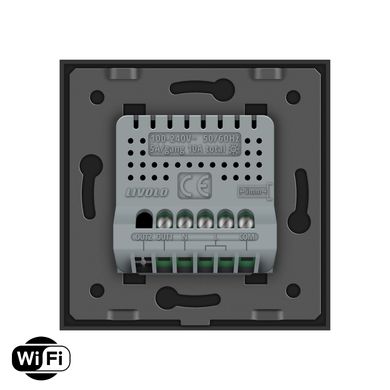 Умный сенсорный Wi-Fi проходной/перекрестный выключатель 1 сенсор Livolo