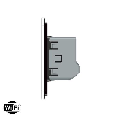Умный сенсорный Wi-Fi проходной/перекрестный выключатель 1 сенсор Livolo