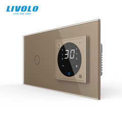 Сенсорный выключатель LIVOLO с розеткой