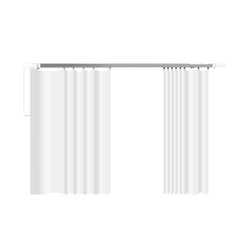Curtain rod with center-opening feature in both directions Livolo (VL-SHQ011S2)