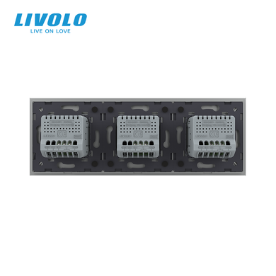 Сенсорний вимикач 3 сенсора Livolo