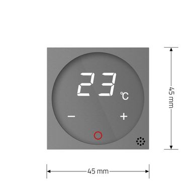 Thermostat with built-in temperature sensor dry contact module Livolo