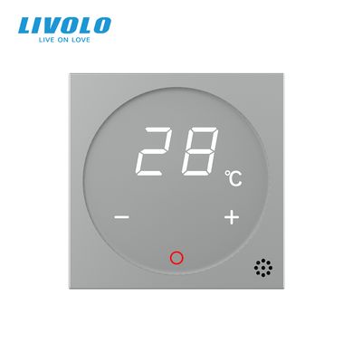 Thermostat with built-in temperature sensor dry contact module Livolo