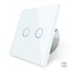 Curtain touch switch 2 gang Livolo