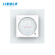 LIVOLO programmable touch Wi-Fi thermostat, 2.5D glass