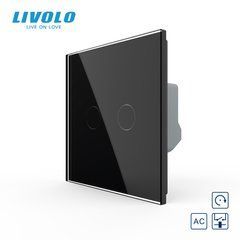 Сенсорная кнопка 2 сенсора Сухой контакт Livolo