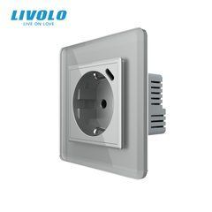 Електрична розетка з USB Type-C Power Delivery 18 Вт Livolo