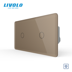 Сенсорный диммер 2 сенсора Livolo