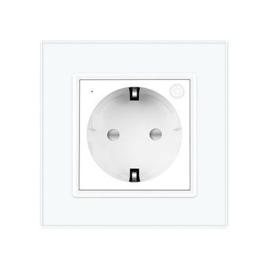 Розумна розетка ZigBee з заземленням Livolo