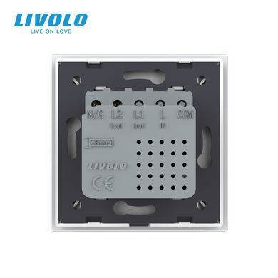 USB-A and USB-C Power Delivery 36W socket Livolo