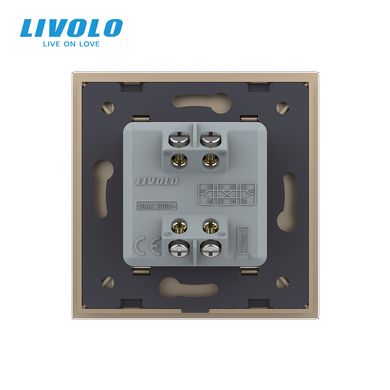 Одноклавішний перехресний вимикач Livolo
