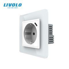 Електрична розетка з USB Type-C Power Delivery 18 Вт Livolo