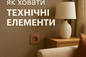 Поради дизайнеру: як &laquo;ховати&raquo; технічні елементи (розетки, панелі, вимикачі) так, щоб зберегти стиль інтер&rsquo;єру