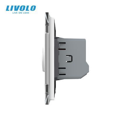 Бездотиковий вимикач 1 сенсор Livolo Sense