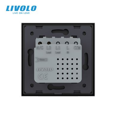 Розетка USB-A и USB-C 36W Livolo