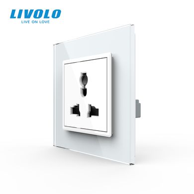Wall multi-function power socket 12 in 1 Livolo