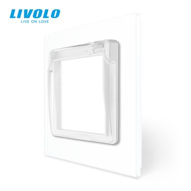 Кришка для розетки Livolo білий (VL-XW001-2W)