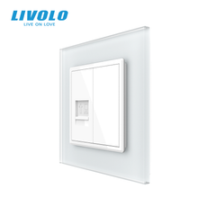 Розетка компьютерная RJ-45 Livolo