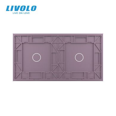 Панель для сенсорного вимикача 2 сенсори Livolo