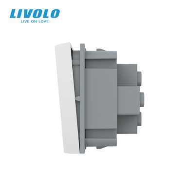 Механізм одноклавішний прохідний вимикач Livolo