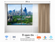 Електрокарниз для штор LIVOLO 700 см, Wi-Fi Tuya Smart, з пультом ДК, відкриття в один бік + ручний карниз для тюлю