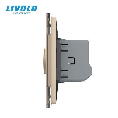 Бесконтактный выключатель 1 сенсор Livolo Sense